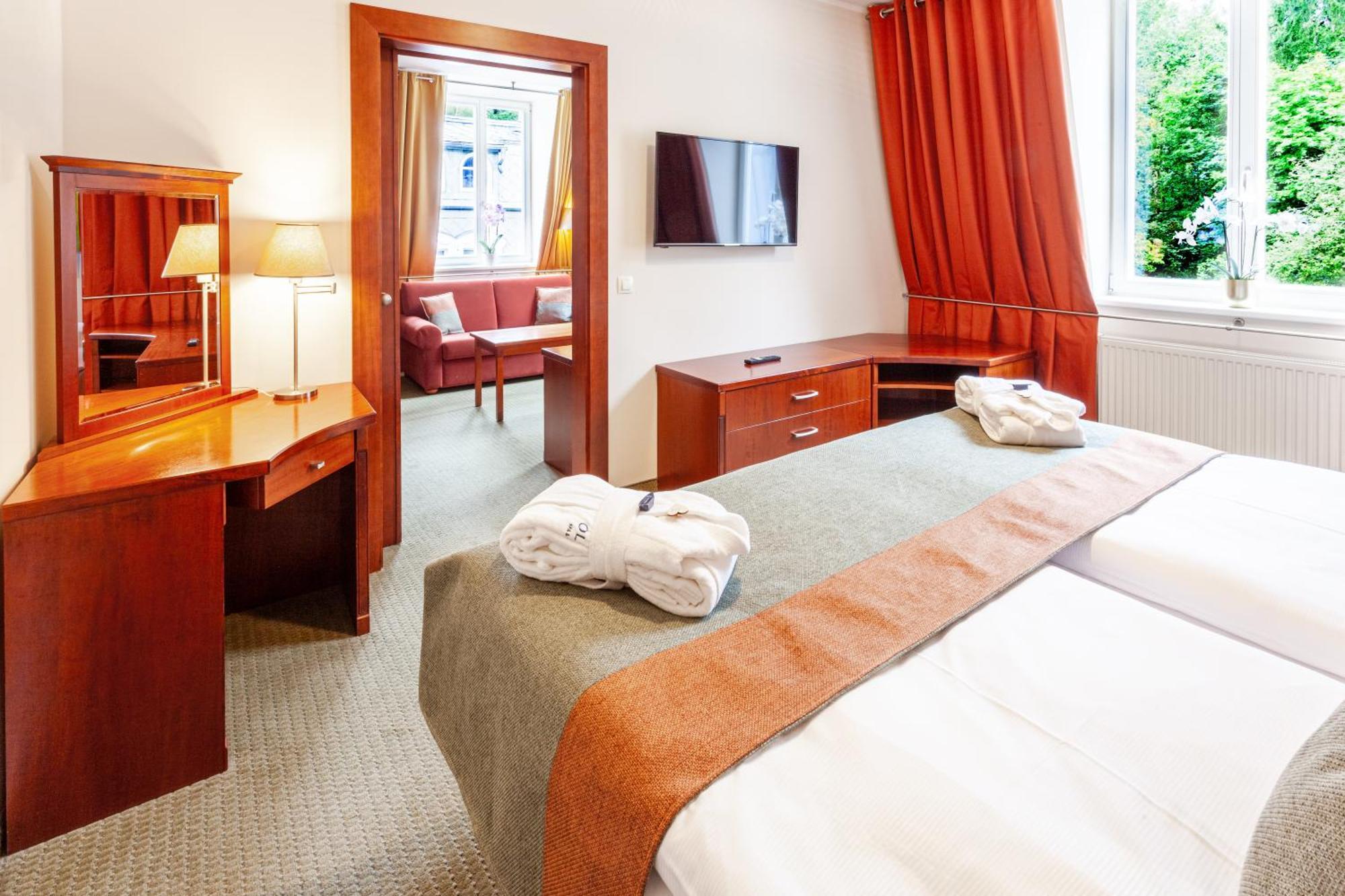 Spa & Wellness Hotel Olympia Marienbad Marianske Lazne Exterior foto