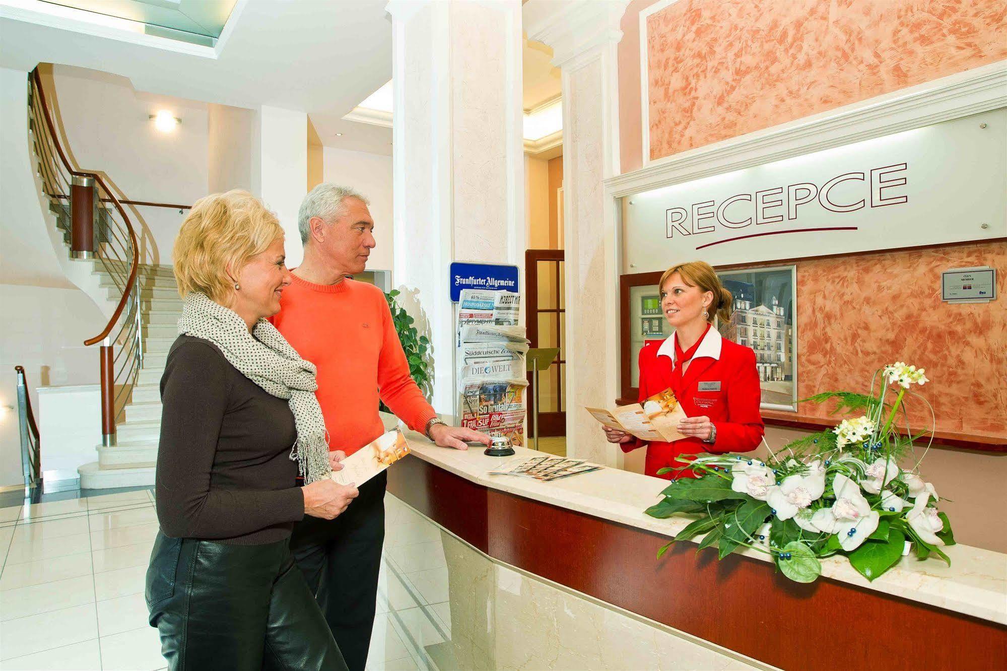Spa & Wellness Hotel Olympia Marienbad Marianske Lazne Exterior foto